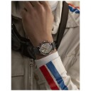 Timex Marlin Chronograph Stripe TW2W98900 Herre 40 mm Analog Kvarts urverk Plexiglas