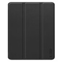 iPad Air 13 (2024) Tech-Protect SmartCase Pen Tri-Fold Folio-deksel svart