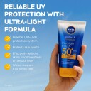 NIVEA Sun Protect & Moisture Lotion SPF50+ 150ml - Fuktighetsgivende og UVB-beskyttelse