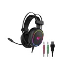 Havit GameNote spillhodesett med RGB og USB + 3,5 mm-tilkobling