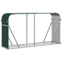 Vedholder grønn 234x45x100 cm galvanisert stål