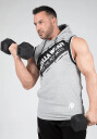 Gorilla Wear Loretto Hooded Tank Top, grå tank med hette