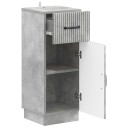 vidaXL Baderom Oppbevaringsskap HOORN Betonggrå 30 x 31 x 77 cm