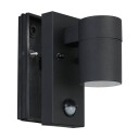 RIGA 5 Vegglamper IP44 Sort