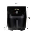 Instant Vortex Slim Airfryer 5,7L 1700W Svart med Timer og Auto-off