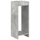 vidaXL Planteholder med hylle BetongGrå 30 x 30 x 80 cm Konstruert tre