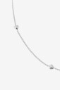 Edblad   Halskjede Barley Petite Necklace Multi Steel   Sølv