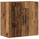  Vegghengt Skap Gamelt Tre 60x31,5x60 cm Ingeniørtre