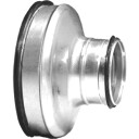 Ventilasjons reduksjon nippel/nippel 200x160 mm