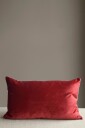 Mimou   Fløyelspute Beverly 30x50 cm   Rød