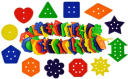 Bigjigs Geometri Og Tall Setter 444 Deler 670194
