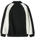 Name It Collegegenser m. Glidelås   NkmLasse   Black   Name It   6 år (116)   Collegegenser Hvit Svart