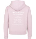Grunt Hettegenser   GrSyn   Rosa m. Trykk   Grunt   8 år 128   Hettegenser