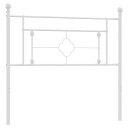  Sengegavl i metall hvit 107 cm 8721012249516