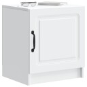  Nattbordskap 2 pcs Hvit 43 x 34,5 x 47 cm Konstruert tre