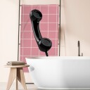 Licens Telefon håndkle   100% bomull   Badehåndkle 70x140 cm