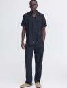 Blend Bhmalvin Linen Easy P   Navy   M x 32