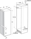 Gorenje Integrert Kombiskap 177cm 183L Kjøleskap og 63L Fryser NoFrost E Klasse Hvit