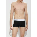 Lacoste 3-Pack Stretch Cotton Trunks Black/White/Grey