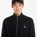 Fred Perry Zip Through Sweatshirt   Black   M