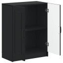 vidaXL Baderom Oppbevaringsskap UTRECHT Svart 59,5 x 31 x 77 cm