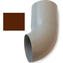 Plastmo vanntut, Ø90mm, brun