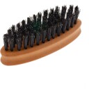 Quintus Mmxv Small Beard Brush Pearwood Soft Natural Bristles