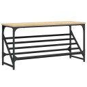 Skohylle sonoma eik 90x30x45 cm konstruert tre 8721012123915