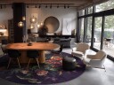 Rundt teppe   Rich Flowers multi Størrelse: Ø 120 cm