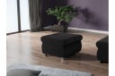 Cerys Fotpall 60 cm - Svart