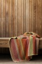 Røros Tweed Fri pledd Summer Red 150x210 cm