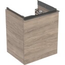 Geberit Acanto servantskap 44,6x37,9 cm valnøtt
