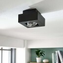 Arcchio Taklampe Vince, 14 x 14 cm i svart
