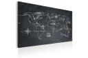 Tavla World Map: Travel broadens the Mind 60x40  