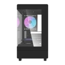 Darkflash DB330M Kabinett 3 Fans svart DB330M Black +3F