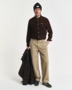 Gant Bomullscorduroy skjorte i regular fit RICH BROWN M