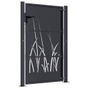  Hageport antrasitt 105x155 cm stål gressdesign
