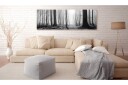 Tavle Black And White Forest 120X40 Artgeist sp. z o. o.