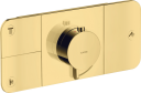 Axor One Termostat, med 3 utløp For innbygging, Polert Gull