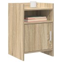  Nattbord 2 pcs Sonoma eik 40 x 36 x 60 cm Konstruert tre