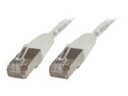 MicroConnect - Nettverkskabel - RJ-45 (hann) til RJ-45 (hann) - 7 m - skjermet, beskyttet tvunnet parkabel (STTP) - CAT 6 - halogenfri - hvit