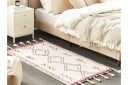 Kenitra Bomullsteppe 80x150 cm - Svart/hvit