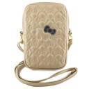 Sourcing Hello Kitty Handbag Hkpbpekhbpd Gold/Gold Quilted Bows Strap