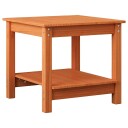 vidaXL Kaffebord Voksbrun 50 x 50 x 45 cm Heltre furu