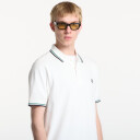 Fred Perry The Twin Tipped Fp Shirt   White   M