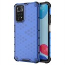 Xiaomi Redmi Note 11/11S Honeycomb Armored Hybrid-deksel Blå