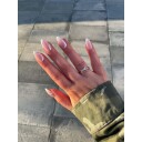 DUFFBEAUTY Milky Swirl Reusable Press-On Manicure 1 stk Kunstige negler