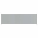 vidaXL Uttrekkbar sidemarkise 180x600 cm grå