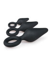 EasyToys buttplug Ring sett 3 stk sort
