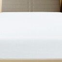 vidaXL Jerseylaken 2 stk hvit 160x200 cm bomull